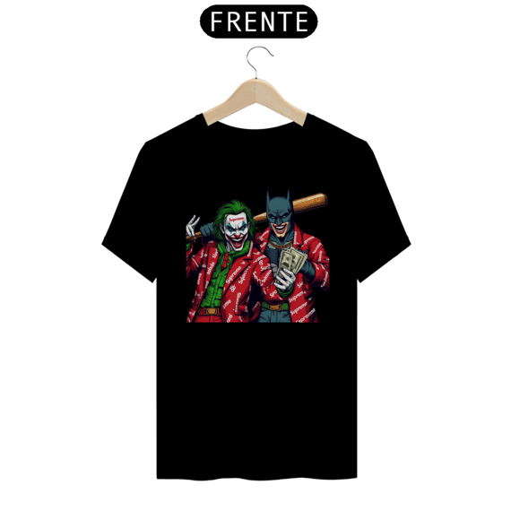 Camisa Coringa e Batman