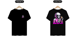 Nome do produto Camiseta Alien Lanchando (Mindtrip Apparel)