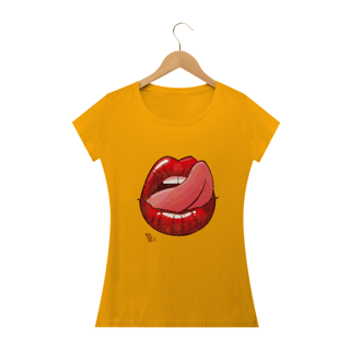 Nome do produto Tshirt baby Long BOCA tongue
