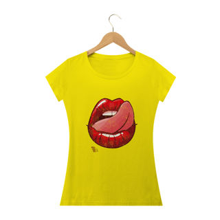Nome do produto Tshirt baby Long BOCA tongue