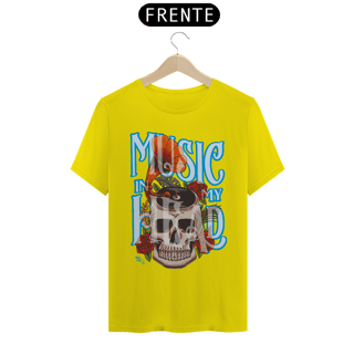 Nome do produto CAMISETA MUSIC IN MY HEAD T-Shirt Quality