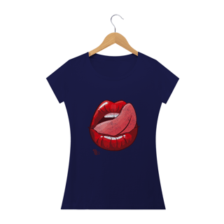Nome do produto Tshirt baby Long BOCA tongue