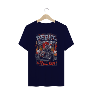 Nome do produto T-SHIRT PLUS SIZE REBEL RIDE