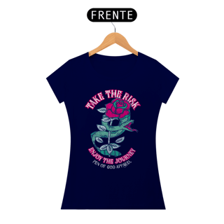 Nome do produto T-SHIRT BABY LONG QUALITY TAKE THE RISK