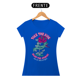 Nome do produto T-SHIRT BABY LONG QUALITY TAKE THE RISK