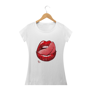 Nome do produto Tshirt baby Long BOCA tongue