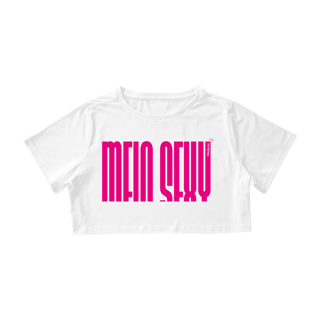 Nome do produto Tshirt Cropped MEIO SEXY