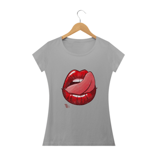 Nome do produto Tshirt baby Long BOCA tongue