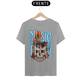 Nome do produto CAMISETA MUSIC IN MY HEAD T-Shirt Quality