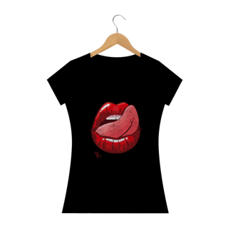 Nome do produto Tshirt baby Long BOCA tongue