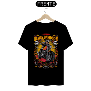 Nome do produto T-SHIRT PRIME CRAZY ON THE HARLEY