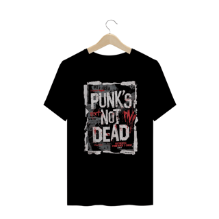 Nome do produto T-SHIRT PLUS SIZE PUNK'S NOT DEAD