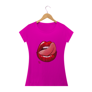 Nome do produto Tshirt baby Long BOCA tongue
