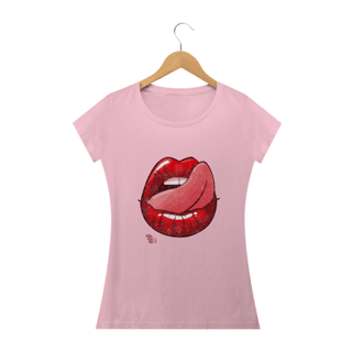 Nome do produto Tshirt baby Long BOCA tongue