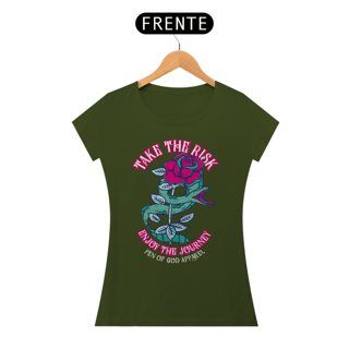Nome do produto T-SHIRT BABY LONG QUALITY TAKE THE RISK