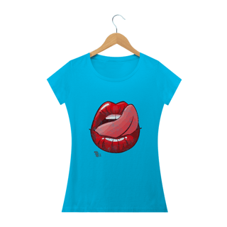 Nome do produto Tshirt baby Long BOCA tongue