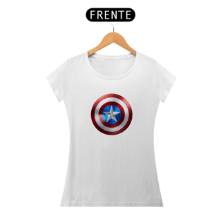Nome do produto Baby Look CAPITÃO AMERICA ESCUDO