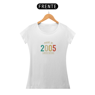 Nome do produto Baby Look MADE IN 2005