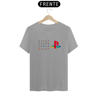 Nome do produto Camiseta T-Shirt PLAYSTATION EVOLUÇÃO DA MARCA