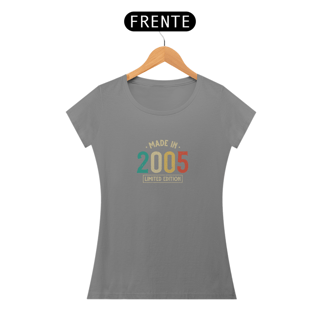 Nome do produto Baby Look MADE IN 2005