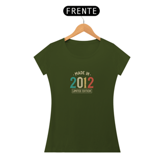 Nome do produto Baby Look MADE IN 2012