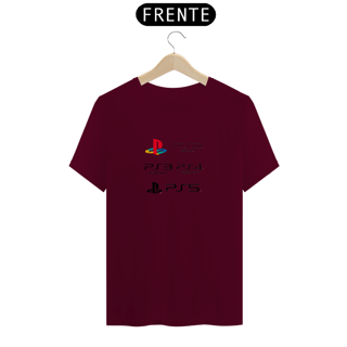 Nome do produto Camiseta T-Shirt PLAYSTATION EVOLUÇÃO