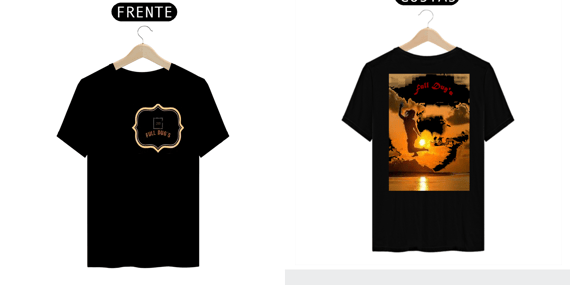 Camiseta Full Dug's por do sol