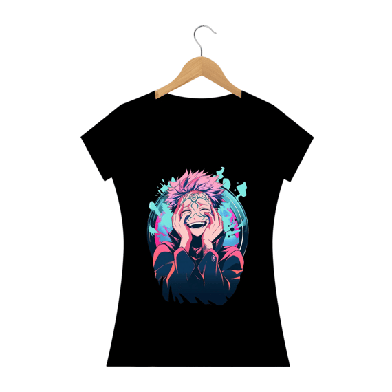 Camisa Quality F Sukuna Jujutsu Kaisen - Tecido Premium