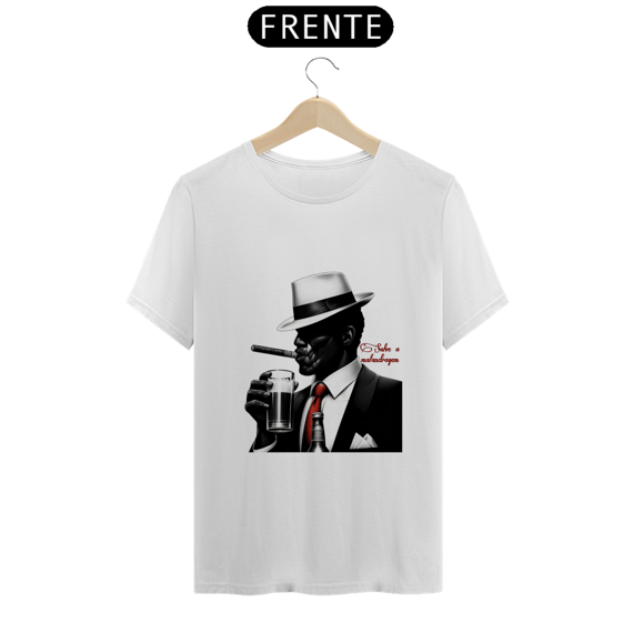 Camiseta masc. Malandragem 