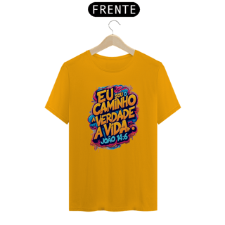 Nome do produto Camiseta Eu sou o caminha a verdade e vida 