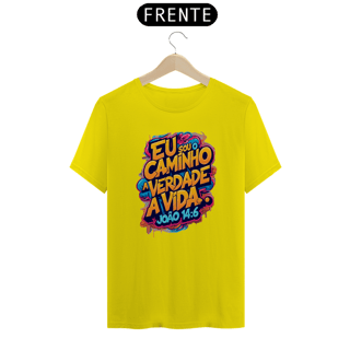 Nome do produto Camiseta Eu sou o caminha a verdade e vida 