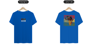 Nome do produto Camiseta stop racismo/freedom