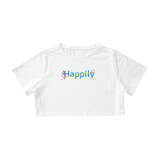 Nome do produto Camiseta Happily