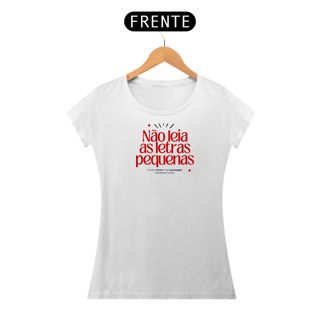 Nome do produto Camiseta não leia 