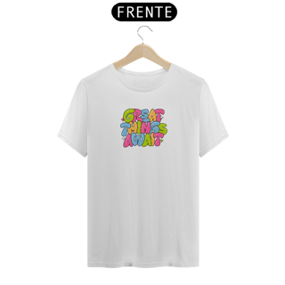 Nome do produto Camiseta Great things