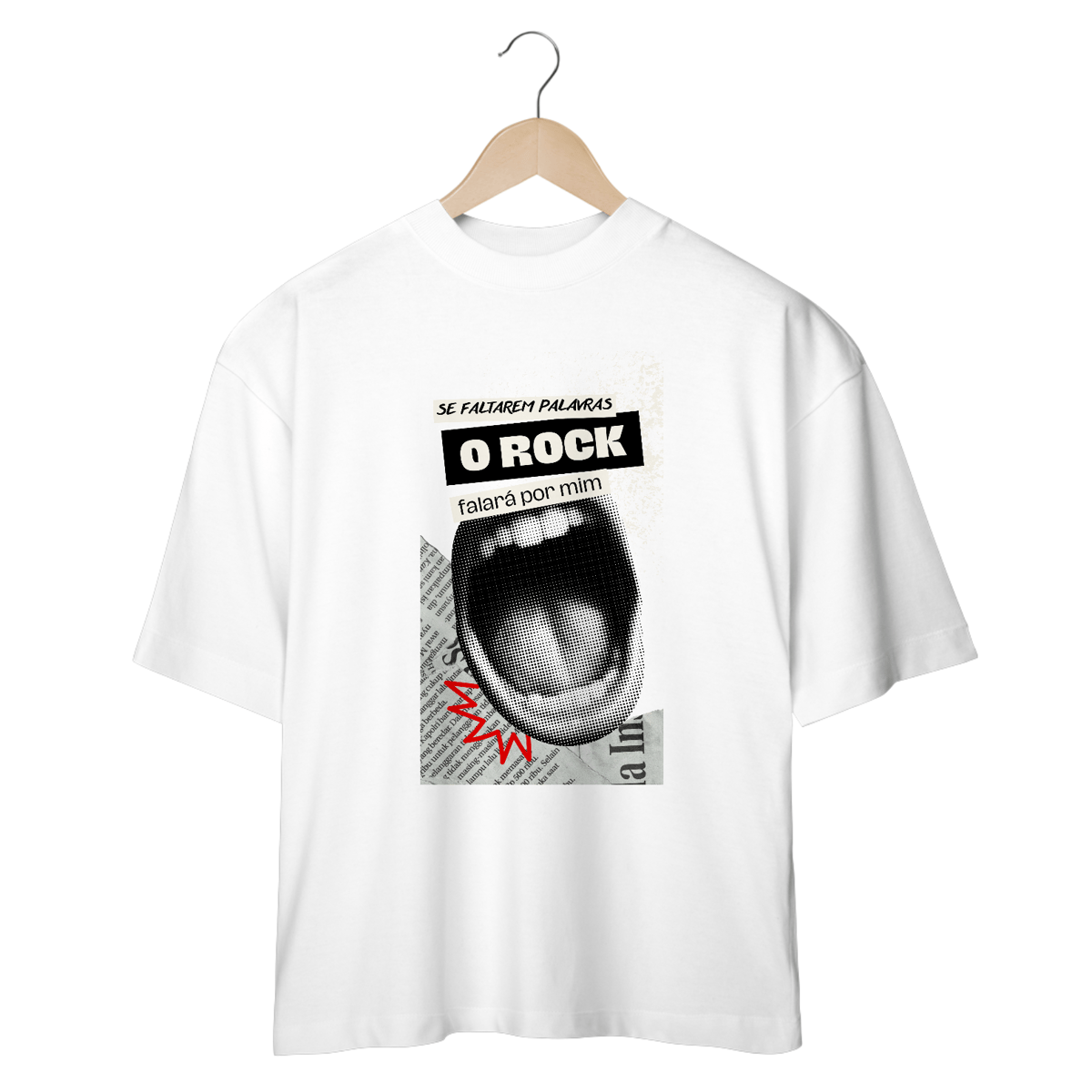 Nome do produto: camiseta o rock