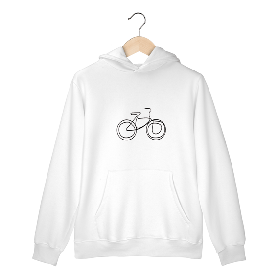 Moletom bike desenhada