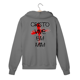 Nome do produto moletom cristo vive 
