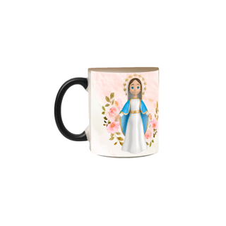 Nome do produto caneca N.s das graçasflores