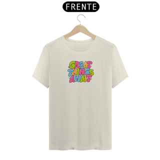 Nome do produto Camiseta Great things