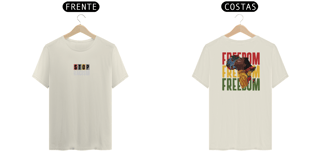 Nome do produto Camiseta stop racismo/freedom