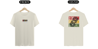 Nome do produto Camiseta stop racism/ freedom
