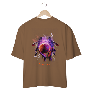 Nome do produto Camiseta Basquete bola de fogo