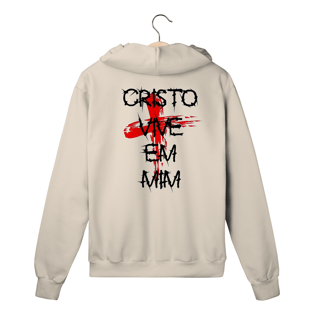 Nome do produto moletom cristo vive 