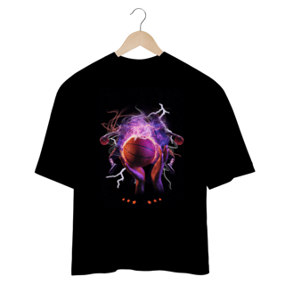 Nome do produto Camiseta Basquete bola de fogo