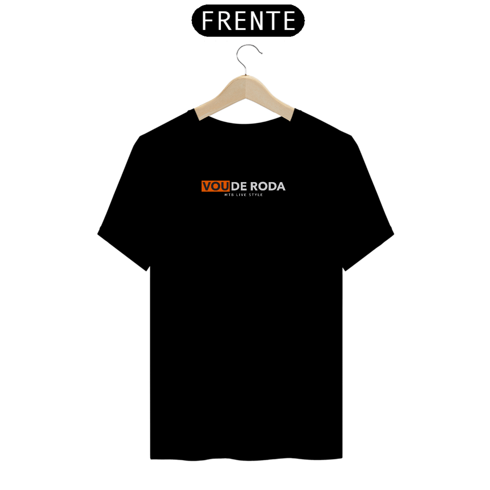 Camiseta vou de roda