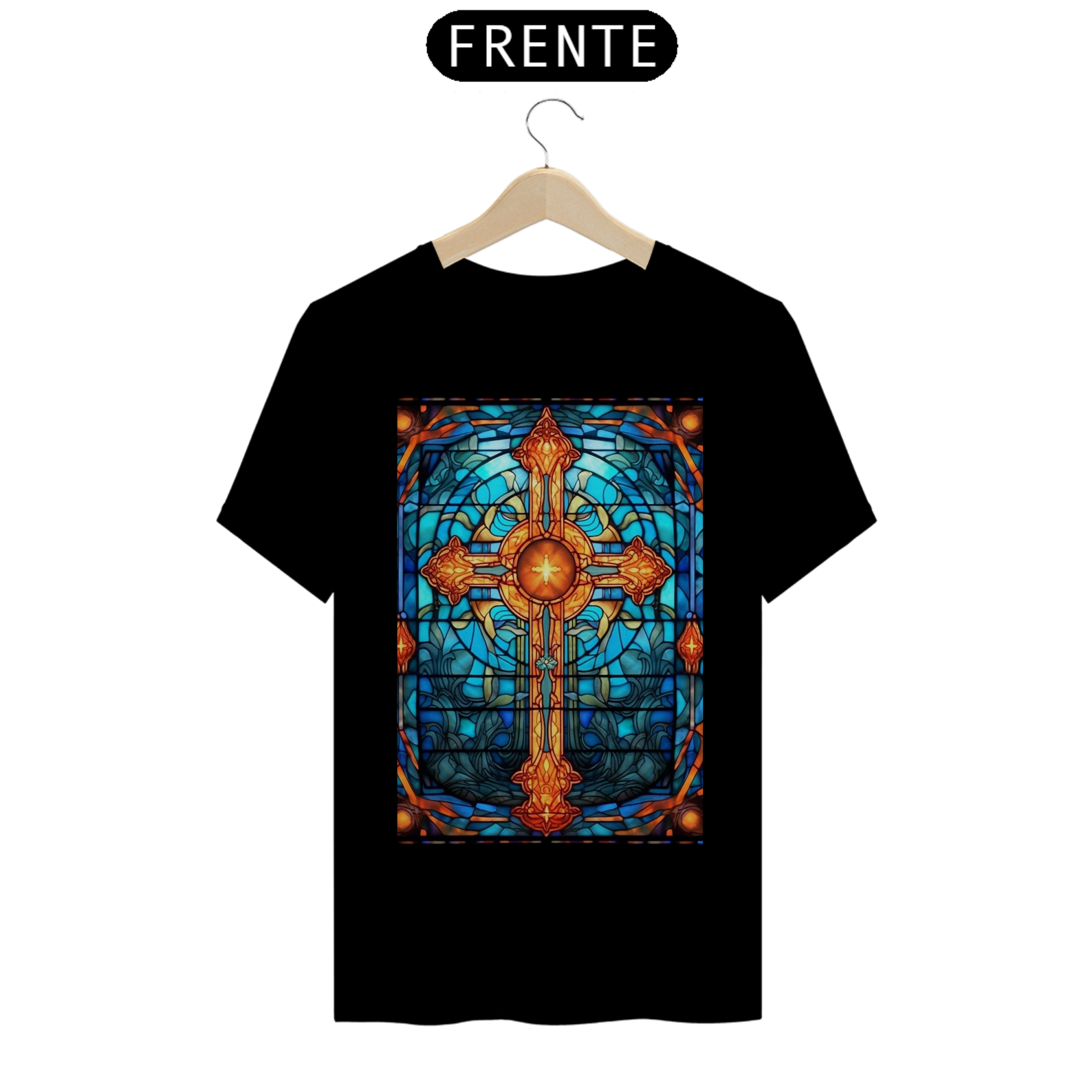 Camiseta Cruz de Cristais