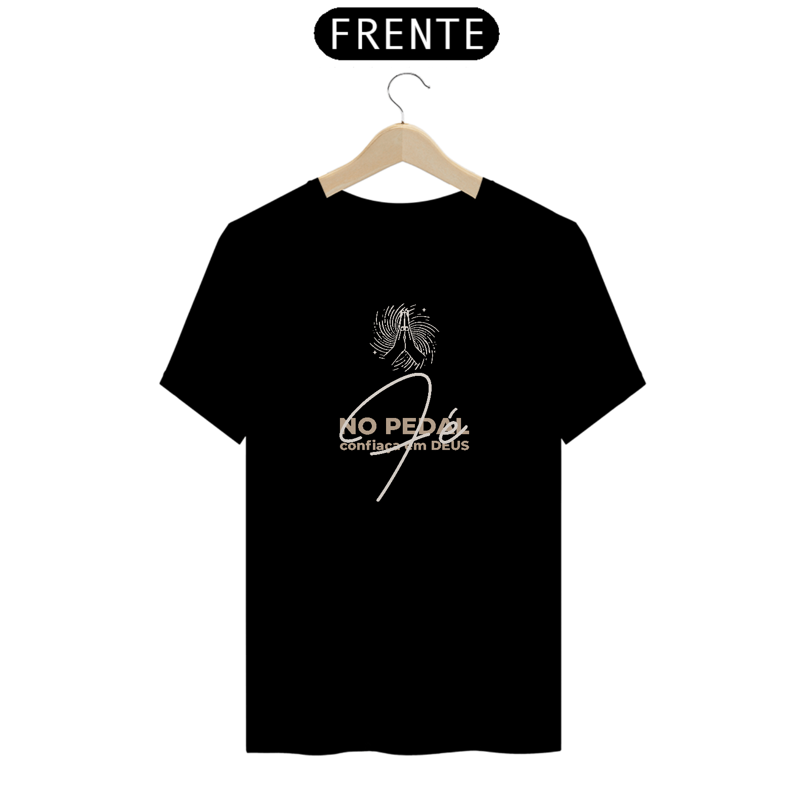 Camiseta fé no pedal