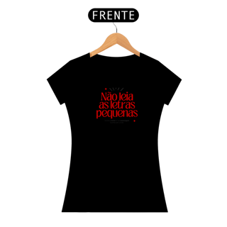 Nome do produto Camiseta não leia 
