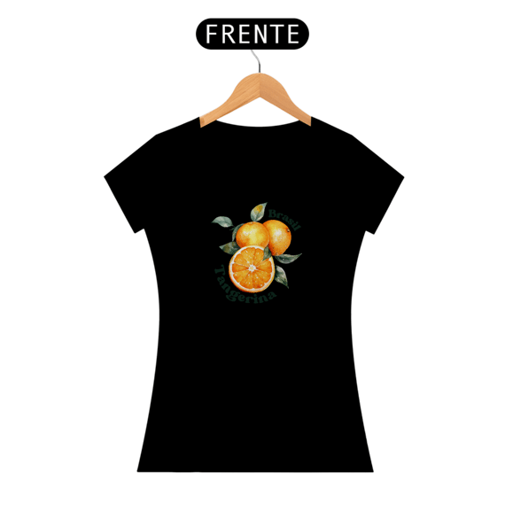 Camiseta Brasil tangerina